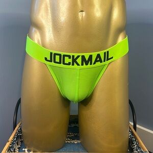 Jockmail Green Jockstrap NEW